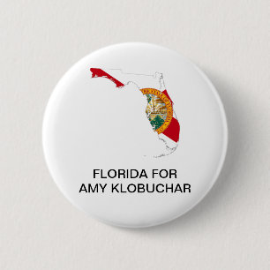 FLORIDA for AMY KLOBUCHAR 2020 Button