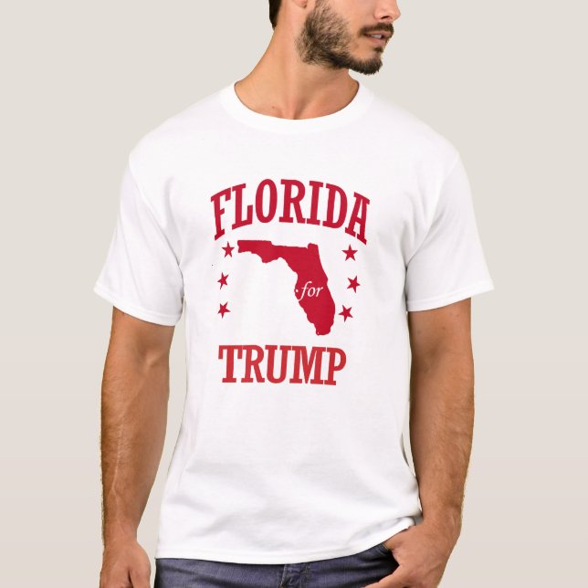 FLORIDA FOR DONALD TRUMP T-Shirt (Front)