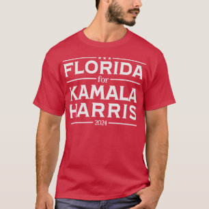 Florida for Kamala 2024 Political Campaign design T-Shirt