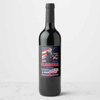 Florida for Trump Wine Label