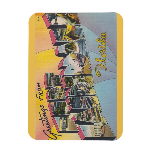 Florida, Fort Lauderdale magnet (Vertical)
