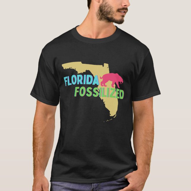 Florida Fossilised Neon T-Shirt (Front)