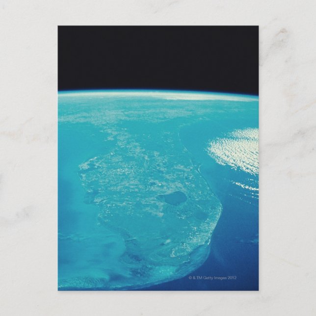Florida from Space Postcard (Front)