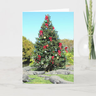 Florida Gator Christmas Card