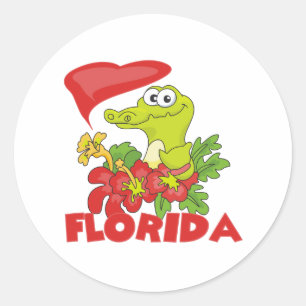 Florida Gator Classic Round Sticker