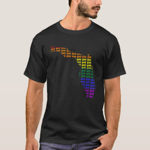 Florida Gay Pride Outline Mens Womens Lgbtq T-Shirt