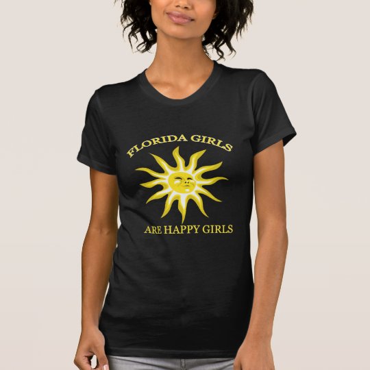 Florida Girl Sunshines American Apparel Jersey T-Shirt