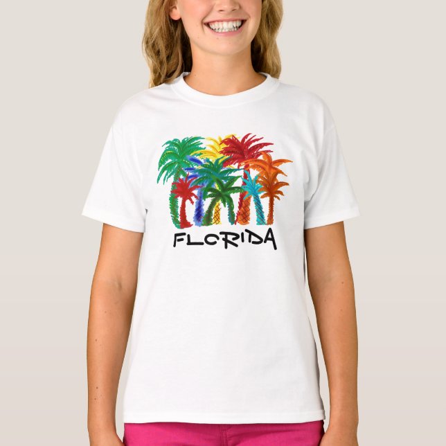 Florida girls palm tree shirt (Front)