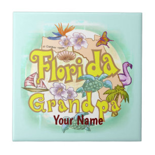 Florida Grandpa Tile