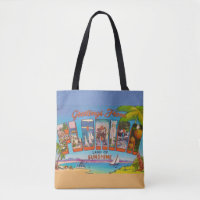 Florida Greetings Colourful Vintage