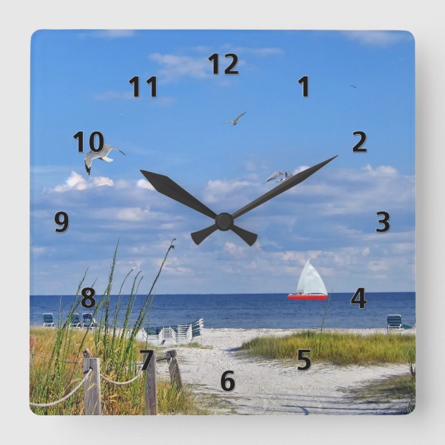 Florida Gulf Coast Clock (Front)