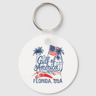 Florida Gulf Coast Of America Funny Donald Trump U Key Ring