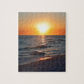 Florida gulf coast sunset jigsaw puzzle