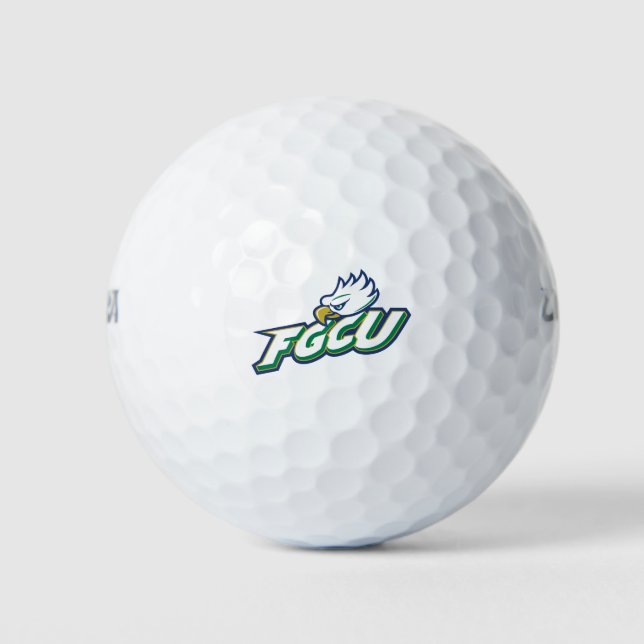 Florida Gulf Coast University Eagles Golf Balls (Front)