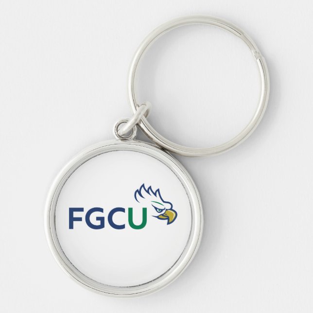 Florida Gulf Coast University Eagles Key Ring (Front)