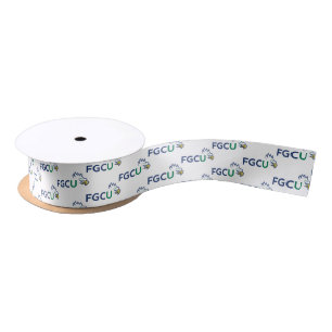 Florida Gulf Coast University Eagles Satin Ribbon