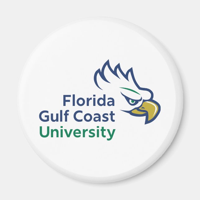 Florida Gulf Coast University | FGCU Azul Eagles Magnet (Front)