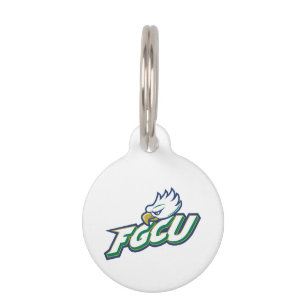 Florida Gulf Coast University FGCU Azul Eagles Pet Tag