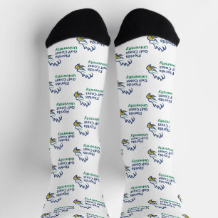 Florida Gulf Coast University   FGCU Azul Eagles Socks