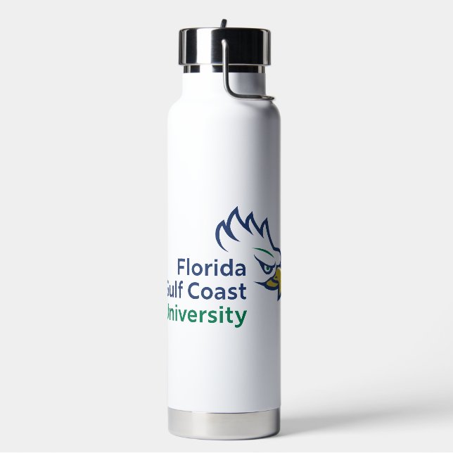 Florida Gulf Coast University | FGCU Azul Eagles Water Bottle (Left)