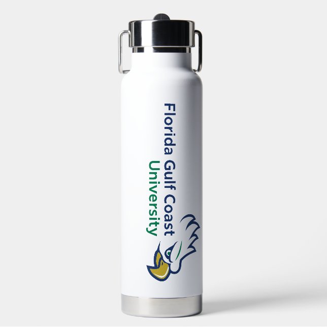 Florida Gulf Coast University | FGCU Azul Eagles Water Bottle (Front)