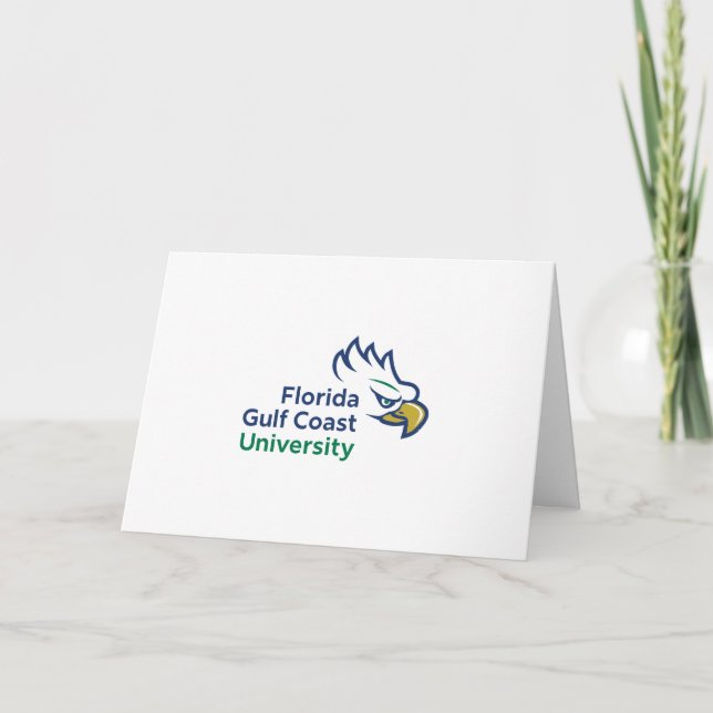 Florida Gulf Coast University Graduation Card (Front)