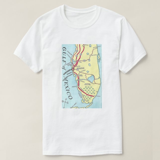  Florida Gulf of Mexico T-Shirt (Design Front)