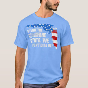 Florida Gunshine State  FL Gun Owners Gift  T-Shirt