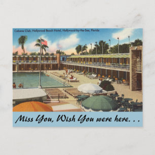 Florida, Hollywood Beach Hotel Postcard