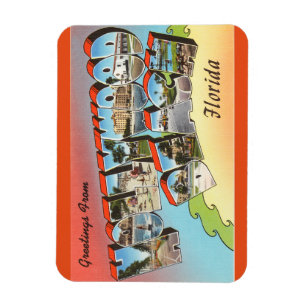 Florida, Hollywood Beach Magnet