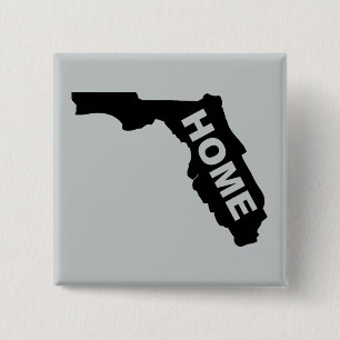 Florida Home Button Badge Sunshine State
