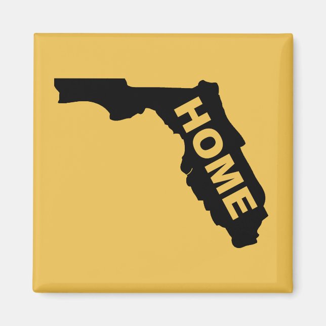 Florida Home Fridge Refrigerator Magnet State (Front)