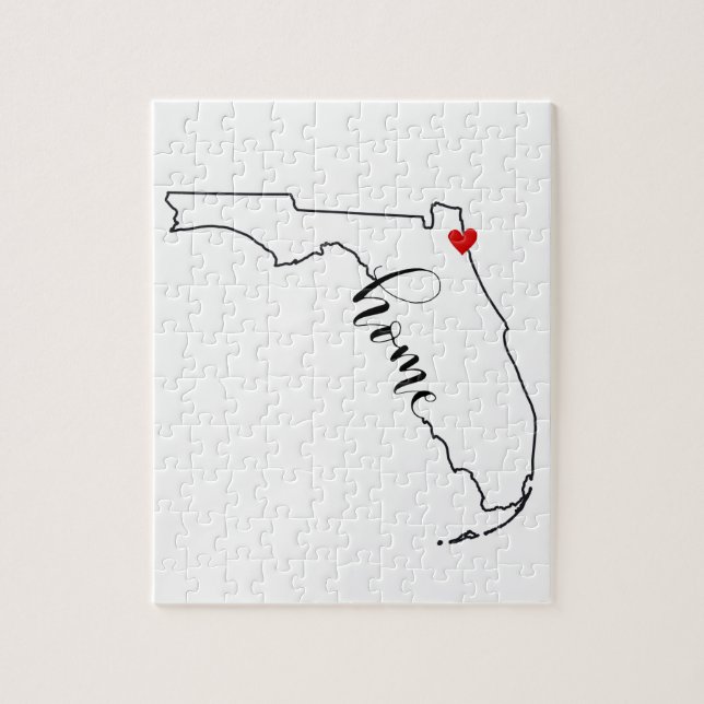 Florida Home Jacksonville Puzzle (Vertical)