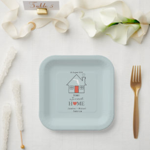 Florida Home Sweet Home Personalised Paper Plate