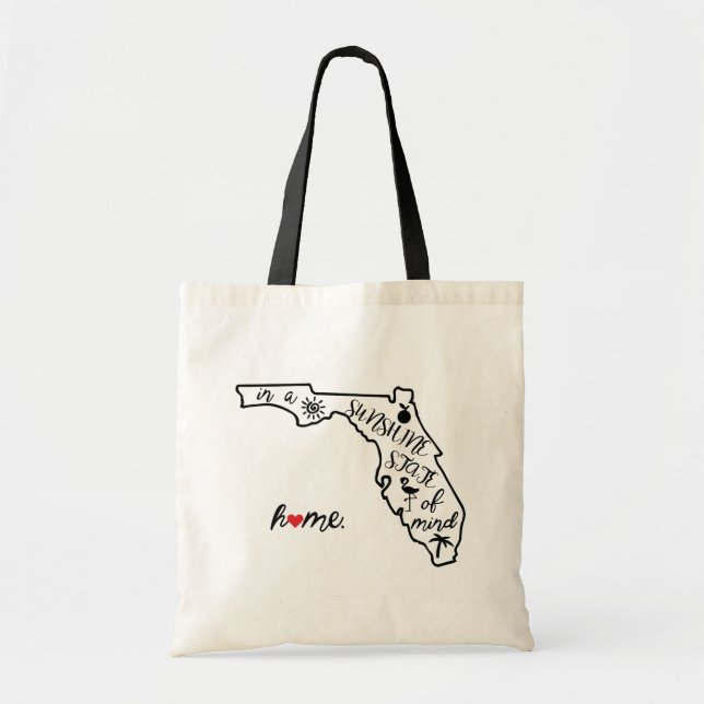 Florida HOME tote bag (Front)