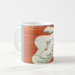 Florida Howard Johnson's Map Postcard Mug<br><div class="desc">A great vintage,  cool retro postcard map of Howard Johnson's restaurant locations in Florida!</div>