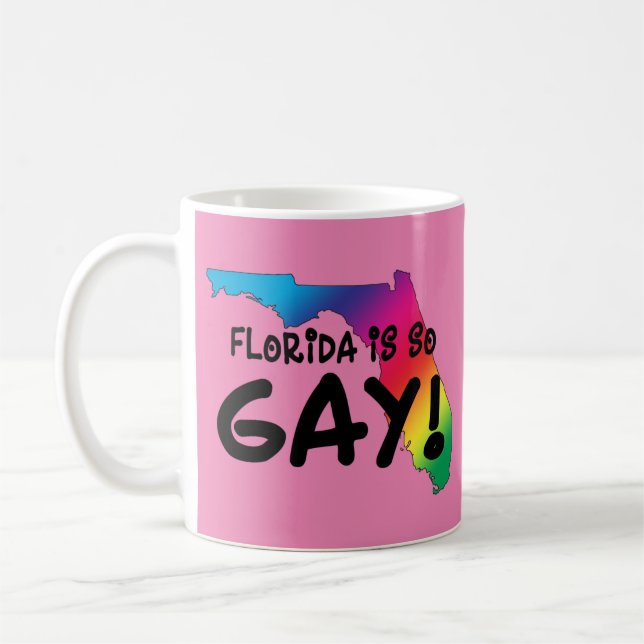 Florida is so Gay Coffee Mug (Left)