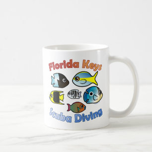 Florida Keys Scuba Diving Coffee Mug
