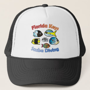 Florida Keys Scuba Diving Trucker Hat