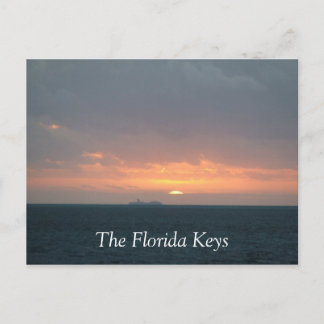 Florida Keys Sunrise Postcard