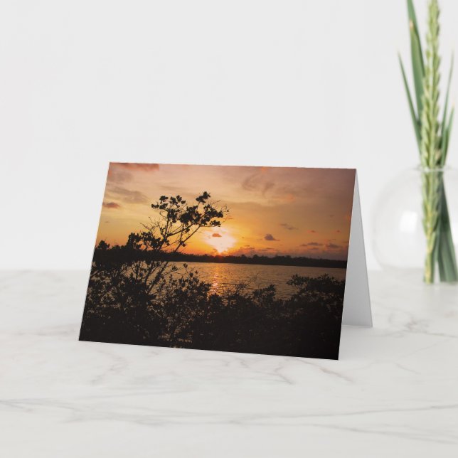 Florida Keys Sunset Card (Front)