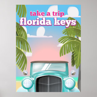 Florida Keys Travel poster