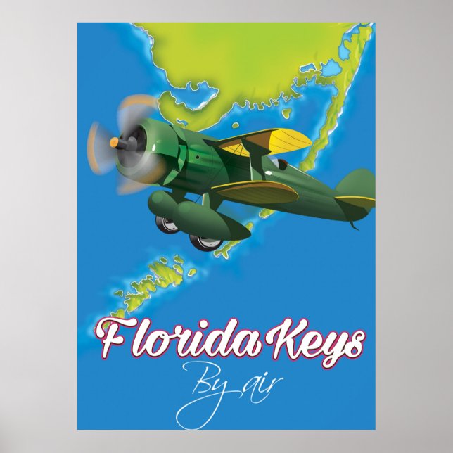 Florida Keys travel poster (Front)