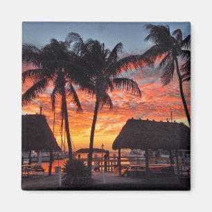 Florida Keys tropical sunset Magnet