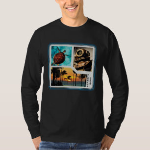Florida Keys Vibes Conch Republic Sunset Beach Ke T-Shirt