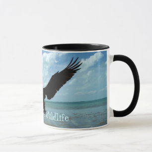 Florida Keys Wildlife Pelican Bird Coffee Mug Art