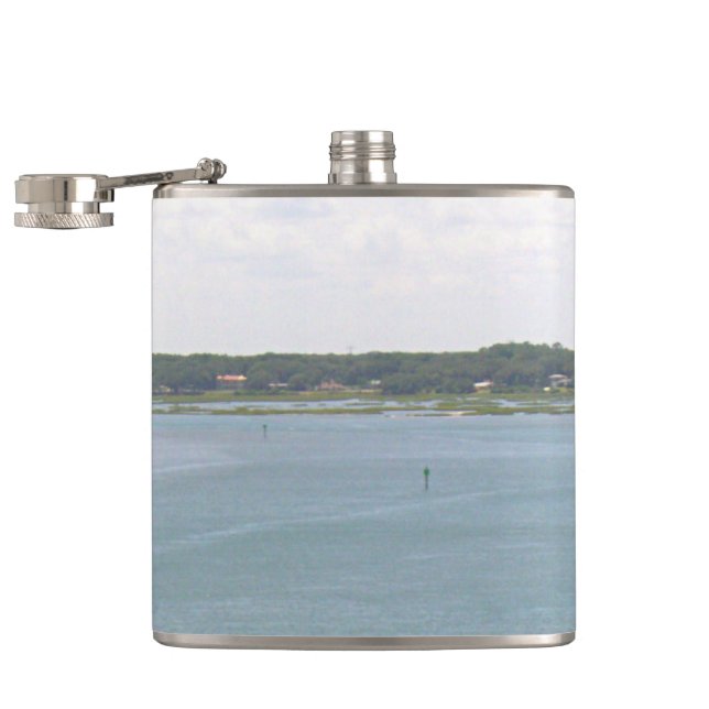 Florida Lake Hip Flask (Opened)