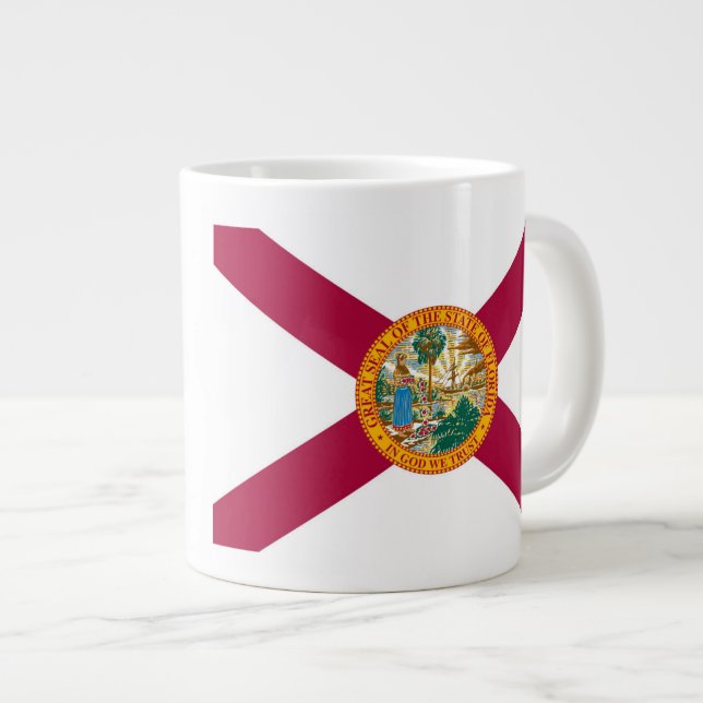 Florida Large Coffee Mug (Front Right)