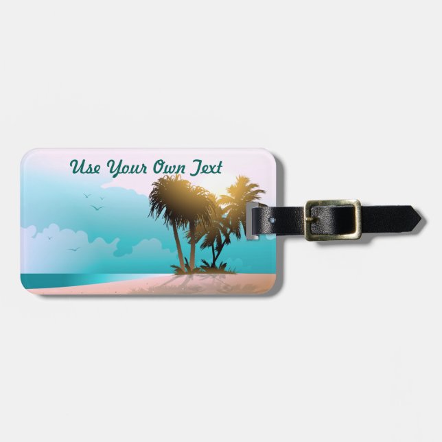 Florida Luggage Tag (Front Horizontal)