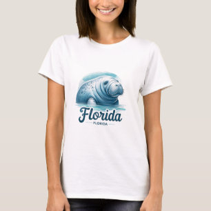 Florida, Manatee, T-Shirt